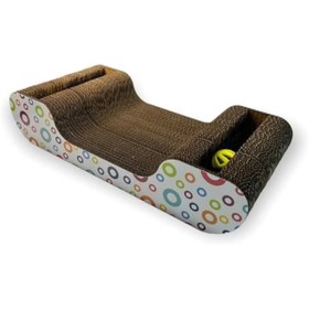 Resim AyrStore Karton Kedi Tırmalama C 44x9x21 