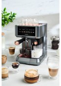 Resim Karaca Mycaffe Barista S10 Espresso Latte Ve Cappuccino Makinesi 