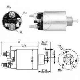 Resim MARS OTOMATIGI 12V.P206 P307 C3 1.9D CIVATALI ZM 8860 OEM 