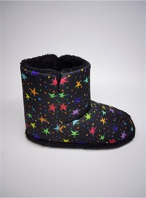 Resim Settimo Siyah Yıldız Desen Panduf 