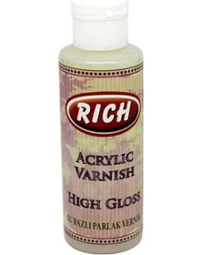 Resim Su Bazlı High Gloss Parlak Vernik 120 Cc 