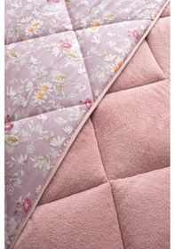 Resim Nordelle Çift Kişilik Wellsoft Yorgan Uyku Seti Pudra 