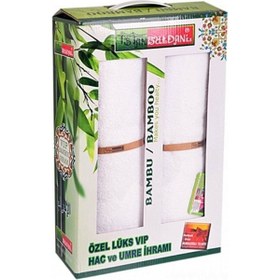 Resim BERAT Ihram - Hac Ihramı - Umre Ihramı - Bambu Ihram - 4 Adet 