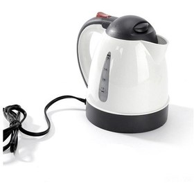 Resim Neevoyu 24v 250w Beyaz Oto Elektrikli Su Kaynagi - 1000ml, Pp Ve Paslanmaz Çelik, Hızlı Isitma, Otomobil Sigara Çiçeği Bağlantısı, Yolculuk Için Çay/kahve/süt Hazırlama 24v 250w 