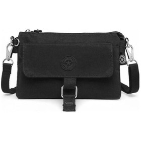 Resim Smart Bags Günlük Minik Boy Su Geçirmez Krınkıl Kumaş Kadın Telefon Ve Postacı Çantası Siyah 70987845 