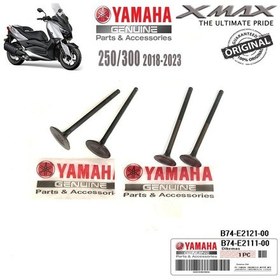 Resim Xmax 250/300 2018-2022 Emme Egzoz Subap Seti 4 Adet 