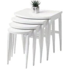 Resim Mobilgen Pelikan Sehpa Beyaz 