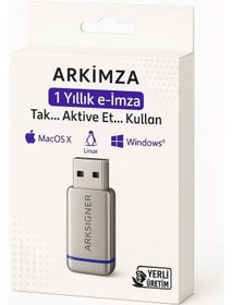 Resim Hepta Collection Arkİmza Elektronik İmza Cihazı, USB Bağlantılı Token, Resmi E-İmza Sertifikası, PDF, Word, Excel ... 