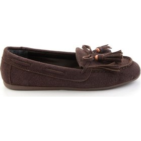 Resim Kahve Kadın Loafer Ayakkabı K01936071072 