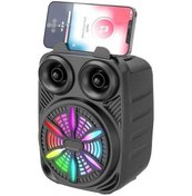 Resim Novahub 500mah Yüksek Güç Bluetooth Hoparlör, Lm-s365-black, 3d Surround Ses, Tf/udisk, Dans Ve Müzik 