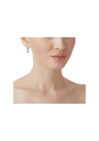 Resim Gülaylar - Altın 14 Ayar Sallantılı Küpe N11.12312 