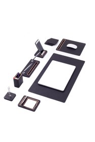 Resim Pera Deri Sümen Takımı 8 Parça 