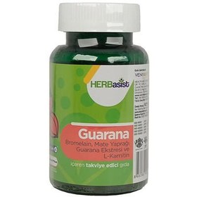 Resim Herbasist guarana takviye edici gıda 30 kapsül 