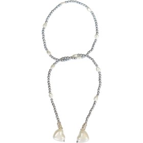 Resim Silver Line Taş & Boncuk İşlemeli Çanta Süsü – WrapCharm (Bag Charm) | Happyangels 