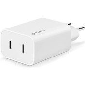 Resim Ttec SmartCharger Duo PD 40W Seyahat Hızlı Şarj Aleti USB-C + USB-C Uyumlu 