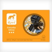 Resim ROVİ Fotoğraf Kağıdı (Rovi) Everyday Parlak 240gsm 10x15 50yp 