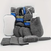 Resim Genel Araba Yıkama Seti - İç ve Dış Temizlik için Mikrofiber Mendiller, Fırçalar ve Püskürtme Şişesi, Tüm Amaçlı Temizlik Çözümü, İç Temizlik Gereksinimleri|Mikrofiber Mendiller|Dayanıklı Temizlik Araçları, Araba Yıkama Malzemeleri, Pil Olmadan 