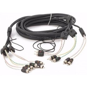 Resim Connection Bt6 550 6 Kanal 5.5 Metre Tetiklemeli Rca Sinyal Kablo 