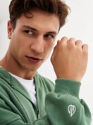Resim Qlu Infinity Collection Unisex Oversize Cardigan 