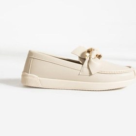 Resim Prego Termo Kaymaz Taban Toka Detaylı Kadın Günlük Loafer Ayakkabı Beyaz Beyaz 