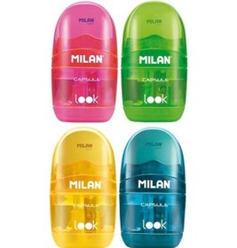 Resim Mılan 4721116 Compact Sunset Kalemtraş Silgi Blister 