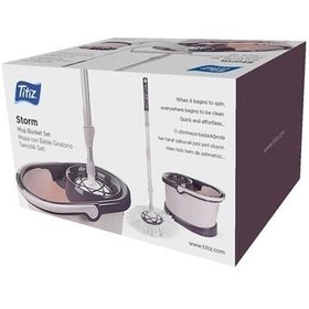 Resim Temizlik Seti Storm Mafsallı Mop Seti Çok Renkli 