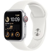 Resim Apple Watch SE GPS 40mm Alüminyum Kasa ve Spor Kordon 2022 