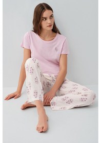 Resim Pierre Cardin Kadın Pembe Pijama Takım Pc9213-s-v2 Pembe 