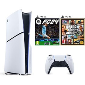 Resim Sony Playstation 5 Slim Cd Edition - Ps5 Fifa FC 24 - GTA 5 Oyun Konsolu (İthalatçı Garantili) 