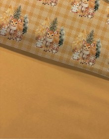 Resim Evmila Sevimli Hayvanlar Desenli Nevresim Takımı - 160x220cm Nevresim +50x70cm Yastık Kılıfı+90x190cm Çarşaf 