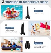 Resim Fastbuy Hangfox Dış Mekan Çadırı, Kompakt Elektrikli Hizmetli, Emme Pompalı, Hava Yatağı, Yüzme Halkası İçin Kablosuz Ve Uygu Siyah 