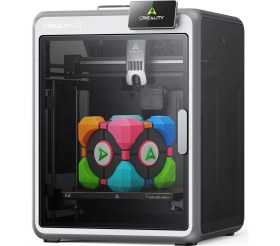 Resim Creality K2 (A) 3D Yazıcı, 600 Mm/s'ye Kadar Yüksek Hızlı Baskı, Yazdırma Hatası Tespiti Için Aı Kamera, Akıllı Otomatik Seviyelendirme, Sessiz Çalışma 45 Db, 260×260×260 mm Yapı Hacmi 