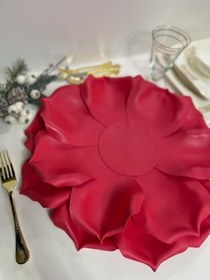 Resim Eva Lateks Supla Amerikan Servis Kırmızı Gül Tasarım Kırmızı 