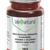 Resim Venatura Beta Glukan Ekinezya Kuşburunu Vitamin C Çinko 30 Kapsül 