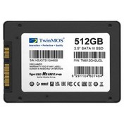 Resim 512Gb H2 Ultra 2.5" Tm512Gh2Ugl (580-550Mb-S) Sata (3D Nand) Ssd Harddisk Gri Twinmos