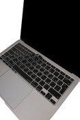 Resim Mcstorey Arapça Klavye Koruyucu Macbook Air M1 Kılıf 13inç Touchıd'li A2179 A2337 (UK-EU DÜZEN) Ile Uyumlu 
