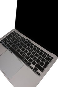 Resim Mcstorey Arapça Klavye Koruyucu Macbook Air M1 Kılıf 13inç Touchıd'li A2179 A2337 (UK-EU DÜZEN) Ile Uyumlu 
