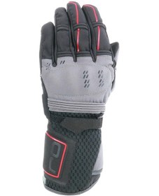 Resim Oj Hıdeaway Siyah Gri Kışlık Motosiklet Eldiveni 