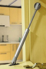 Resim Yuma 1 Adet Mutfak Dolap Kapak Amortisörü 80N Gazlı Piston (8 Kg. Kaldırma Kapasiteli) 
