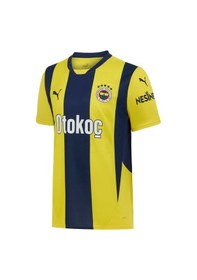 Resim Fenerbahçe Puma 2024/25 İç Saha Erkek Sarı Lacivert Futbol Forması 77536001 Lacıvert-sarı Lacivert - Sarı 