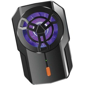 Resim Sprange SRMC4 Radyatörlü Rgb Ledli Şarjlı Bataryalı Telefon Soğutucu Fan 