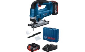 Resim Bosch Professional Gst 185-LI 2x4.0 Ah Li-On Akülü Dekupaj Testere - 06015B3024 