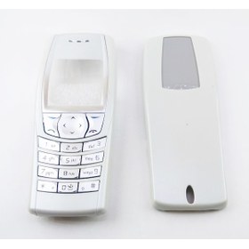 Resim Nokia 6610 Beyaz Kapak Tuş Takımı 