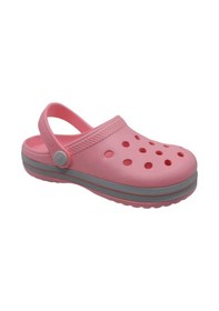 Resim Akınalbella 260 Çocuk Penbe - Beyaz Plaj Havuz Banyo Günlük Terlik Sandalet Pembe 