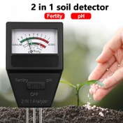Resim 2'si 1 Arada Toprak PH ve Verimlilik Ölçer Test Kalemi Azot Fosfor Potasyum Analizörü, Erken Yaprak Dökülmesini Önleyici, Çiçek Açmayan 