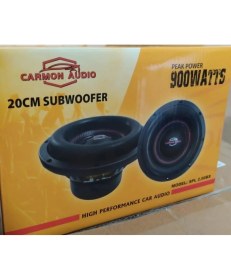 Resim 20CM Oto Bass 900W Güçlü Ses Sistemi, Tek Adet 
