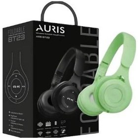 Resim Luxury, Hafıza Kart İle Çalışma Özellikli Kulak Üstü Bluetooth Kulaklık Yeşil Renk Auris Bt23 