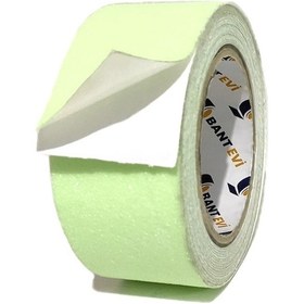 Resim Fosforlu Kaydırmaz Bant Yeşil Fosforlu Merdiven Bandı 5 CM x 15 MT 
