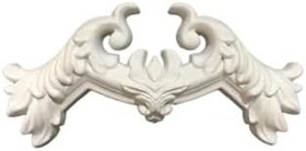 Resim Decozza Boyanabilir Çıta Köşe Motifi 4 Cm Çıta Uyumlu 4 Lü Paket beyaz 