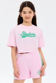 Resim Skechers Kız Çocuk Eşofman Alt SK2610032-0098 Pembe 
